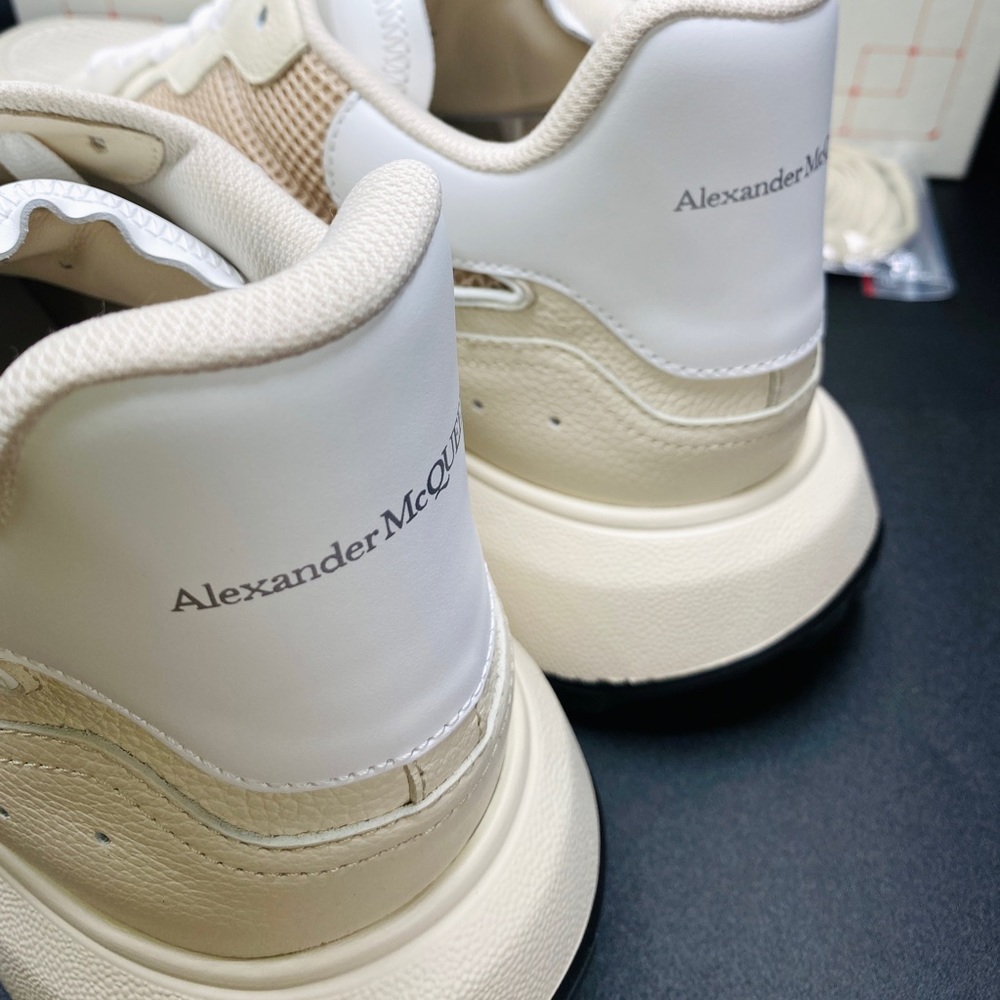 Alexander McQueen Men’s Mid Court Trainer Sneakers Size 12 NWB AUTHENTIC - Picture 5 of 10